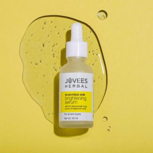 Jovees Herbal 5% Glycolic Acid Brightening Skin Serum with 5% Niacinamide