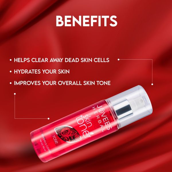 Jovees Rose Skin Toner |Tightens Pores |For Normal to Dry Skin