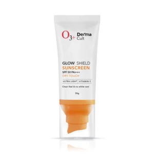 O3+ Derma Cult Glow Shield Sunscreen SPF 50 PA