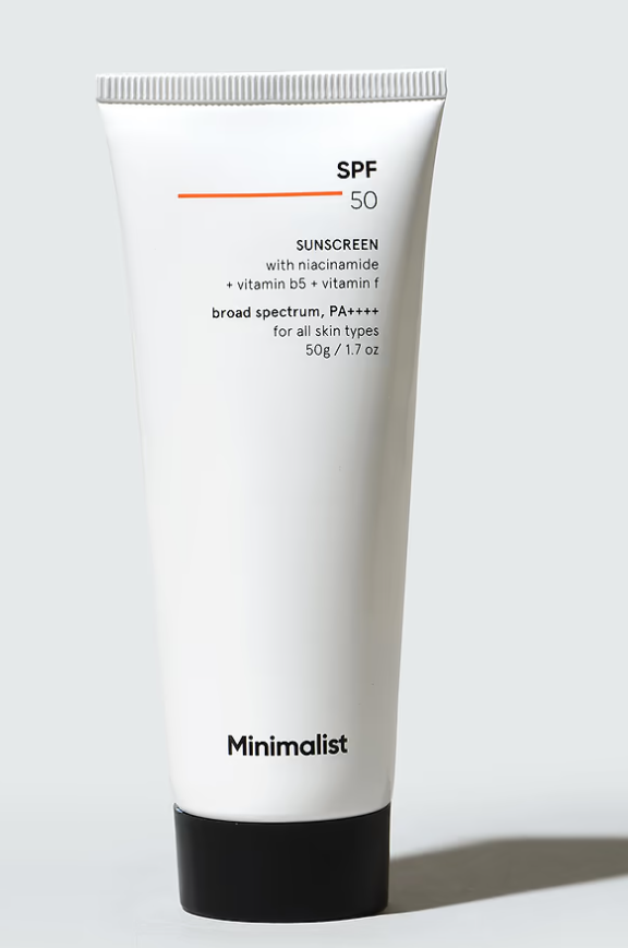 Minimalist Sunscreen SPF 50 Product Review